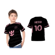 T-shirt Kids T-Shirt Jersey Inter Miami Away Soccer Sports Soccer Custom Full Printing