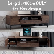VENE Solid Wood Tv Console Tv Cabinet Coffee Table High tv console