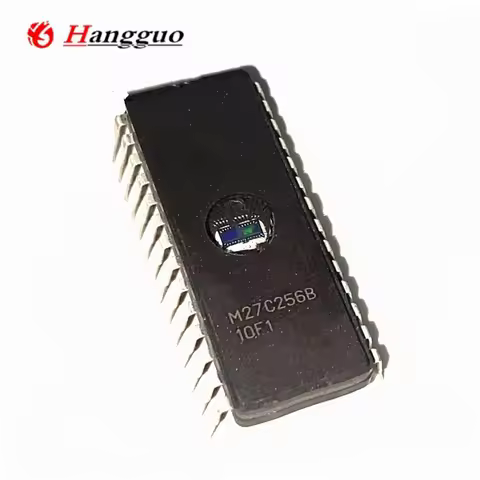 10PCS/LOT Original M27C256B-10F1 M27C256B M27C256-10F1 M27C256 27C256 DIP28 IC EPROM UV 256KBIT 100N