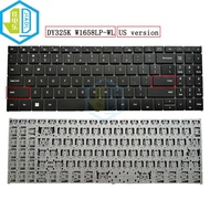 New US English Laptop Keyboard for DY325K W1658LP-WL AL16-51-59K6 Notebook Keyboard Replacement