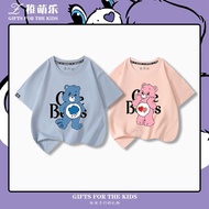 2026 Fashion 2026 Rainbow Bear Merchandise Boys Girls Children Clothing 2024 New Style Pure Cotton S