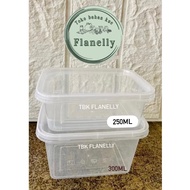 Thinwall rectangle DM 250ml (25pc)