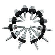 Valve Cover Bolt Complete Set one Side Long and Short Replace 4C3Z-6C519-AA Fit for Ford 6.0 Powerst