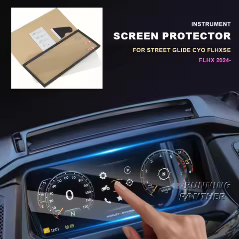 2PIC For Harley CVO Street Glide FLTRXSE Road Glide ST 2024 Motorcycle Instrument Protector Film Scr