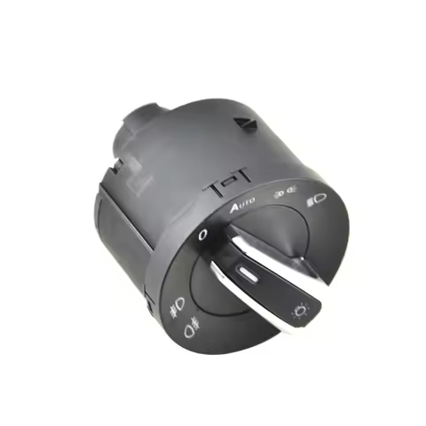 Chrome Headlight Fog Lamp Switch Fit For Volkswagen Scirocco 2009-2013 For Volkswagen Sharan 7N