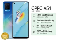 OPPO A54 RAM 6/128GB RAM 6GB ROM 128GB | 16MP Selfie | Blue Black