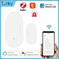 Mini Tuya Zigbee3.0 Door And Window Sensor Wireless Connection Detector Smart Home Life Real-time Remote Monitor Securit