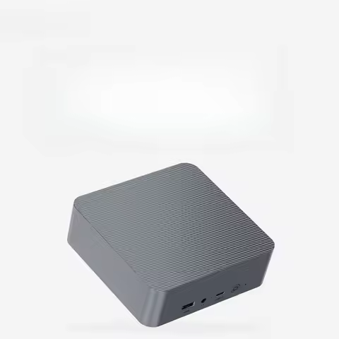 EQR6 6600H Mini Computer Home Game Console Dual Network Port Built-in Power Supply