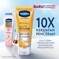 Vaseline Healthy Bright SPF 30 PA++ Gluta Vitamin Sunscreen Serum 180ml - Body Serum - Body Lotion -