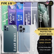 LG L Fino/L65/L90/Leon Front Back Nano Hydrogel Full Screen Protector