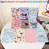 For iPad Air 3 2019 10.5 inch High Quality Soft TPU Shockproof Cover A2153 A2123 A2154 A2152 Fashion