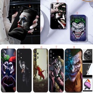 Samsung A12 A22 A32 A52 4G A32 A42 A52 5G Anime clown Joker Soft black phone case