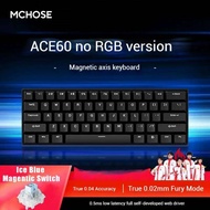 MCHOSE ACE60 ACE68 Pro Mechanical Magnetic Switch Hot Swap E-sports Customized Gaming Keyboard Pc Ga