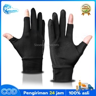 [Sixsexshopsecrets] Motorcycle Gloves Stretch Touchscreen Water Resistant Glove/Anti-Slip Half Finge