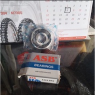 Bearing klahar wheel bearing 6303 asb