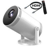 (จอภาพโปรเจคเตอร์ฟรี+สาย HDMI) โปรเจคเตอร์ mini HY300 Pro Wifi การหมุน 180° รองรับการเชื่อมต่อ Bluet