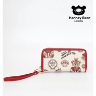 Henneybear HW-061 cupcake Long Wallet 2 Zippers Can Hold A Lot Of Things Full Function In One