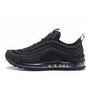 Lqmg Air Max 97 men women's black sports shoes