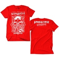 MERAH Bombardir Punk Band T-Shirt - Apocalypse red