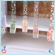 AMBER Washi Tape Set, 5Rolls/box Washi Paper DIY Decorative Tape, School Stationery Supplies Scrapbo