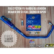 [TERLARIS] Knalpot Fullsystem SJ88 Satria FU Karbu RR S1 Bluemoon