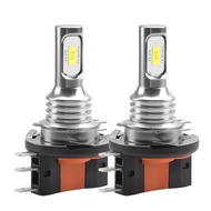 Roadsun 2pcs H15 Led Car Headlamp High Beam DRL Daytime Running Light 110W/Pair 12000LM 6000K Plug A