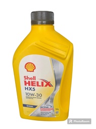 น้ำมันเครื่อง Shell เชลล์ ของแท้ HX5 10W-30 ดีเซล กึ่งสังเคราะห์ ปริมาตร1ลิตร มีสินค้าพร้อมส่งครับ ของแท้ชัวร์