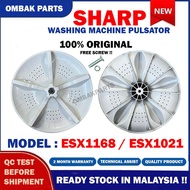(100%ORIGINAL) ESX1168 ESX1021 SHARP WASHING MACHINE PULSATOR / SHARP KIPAS MESIN BASUH
