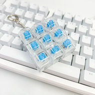 🔥 Keyboard Switch Keychain 🔥 Fidget Toy Keychain Novelty Gift Keychain HOTSELLING Keyboard key decom