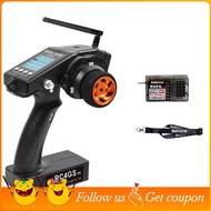 Radiolink RC4GS V3 2.4G 5CH 2.4G 5CH 400M Range Transmitter with R6FG Gyro Receiver for RC Cars and 