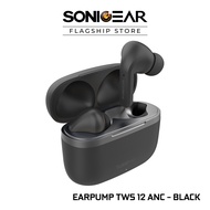 SonicGear Earpump TWS 12 Active Noise Cancelling Bluetooth Earbuds | 32.5 Hour Play Time | Powerful Bass