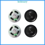 KOK Small Size4CM Speaker 8Ohm 0 5W Metal Housing For Portable Auditory Devices
