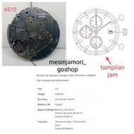 MESIN 6s10 6S20 chrono ic 6S10 watch movement original japan