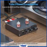Phos Audio Preamplifier Bluetooth Phonograph 5654 with Vacuum Tube - Box X3