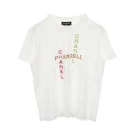【二手】香奈兒 (CHANEL) 短袖T卹 CHANEL × Pharrell Williams Logo P61052K46833 純棉 × PHARRELL WILLIAMS T卹 女款 二手 A
