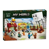 New Product Compatible Lego Minecraft 21273 Lin Evil Balloon Village Strike Boy Building Block Toy 6
