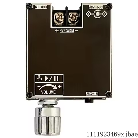 ZK-301B 30W Audio Amplifier Board DC9-24V Bluetooth 5.3 Mono Channel Audio AMP Board with True Wirel