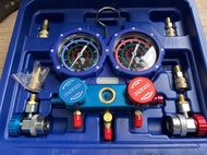 DSZH เกจวัดน้ำยาแอร์ รุ่น P6001B พร้อมคอปเปอร์ + อแดปเตอร์ สายยาว 60" เกจชาร์จน้ำยาแอร์ R22 R32 R134