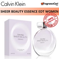 Calvin Klein Sheer Beauty Essence EDT for Women (100ml) cK Eau de Toilette Purple [Brand New 100% Authentic Perfume/Fragrance]