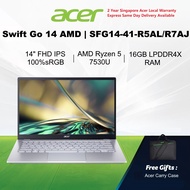 Acer Swift Go 14 AMD | SFG14-41-R5AL | 14-Inch FHD IPS |  [AMD Ryzen 5 7530U] | Same Day Delivery | 