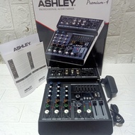 Diskon Mixer Ashley PREMIUM 4 New SOUNDCARD USB BLUETOOTH ORIGINAL GAR