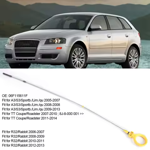Engine Oil Dip Stick Level Dipstick 06F115611F Car Replacement Fit for // Engine Oil Dipstick Oil Di