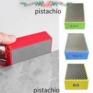 PISTACHIO Tile Glass Abrasive Grinding Block Pad, Abrasive Sanding Disc Handheld Grinding Disc Diamo