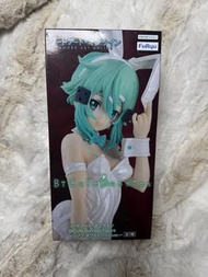 刀劍神域詩乃詩音兔女郎 白色珍珠色模型 figure 朝田詩乃 Sword Art Online SAO BiCute Bunnies Figure Pearl