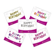 Happy Birthday Foil Balloon Whole Letters Foil Balloon Set