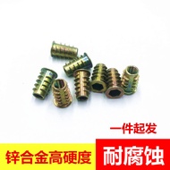Large Wholesale Inner Outer Thread Nut Furniture Embedded Nut with Trapezoidal Nut Embedded Hexagon 