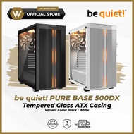 be quiet PURE BASE 500DX Tempered Glass ATX Case - Black | White