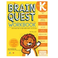 Sách Braint Quest WorkBook K - Á Châu Books ( Sách Cho Bé 5 - 6 Tuổi )