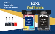 Hp 63 Cartridge Replacement For HP 63Xl Ink Cartridge For Deskjet 3830 1110 1111 1112 2130 2131 2132