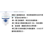 HEXAGON Shower Water Purifier _ Filter Removal Cosway eCosway